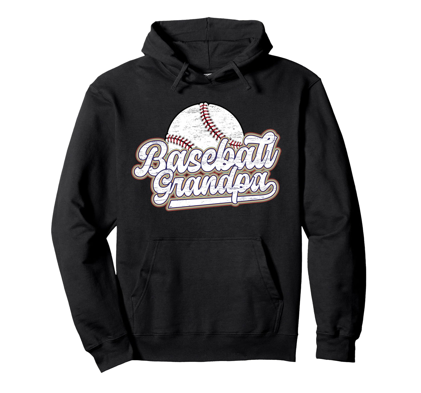 Baseball Grandpa Baseball Player Hoodie - Casual Everyday Wear Unisex - T-Shirt, Sweatshirt, Hoodie