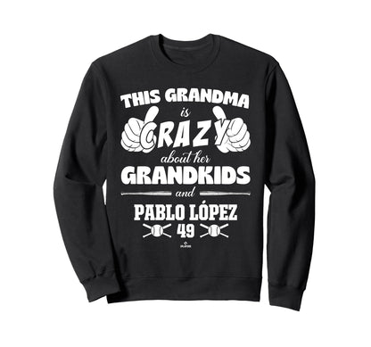 Grandma Crazy Pablo L Pez Minnesota Sweatshirt - Aesthetic Graphic Unisex - T-Shirt, Sweatshirt, Hoodie