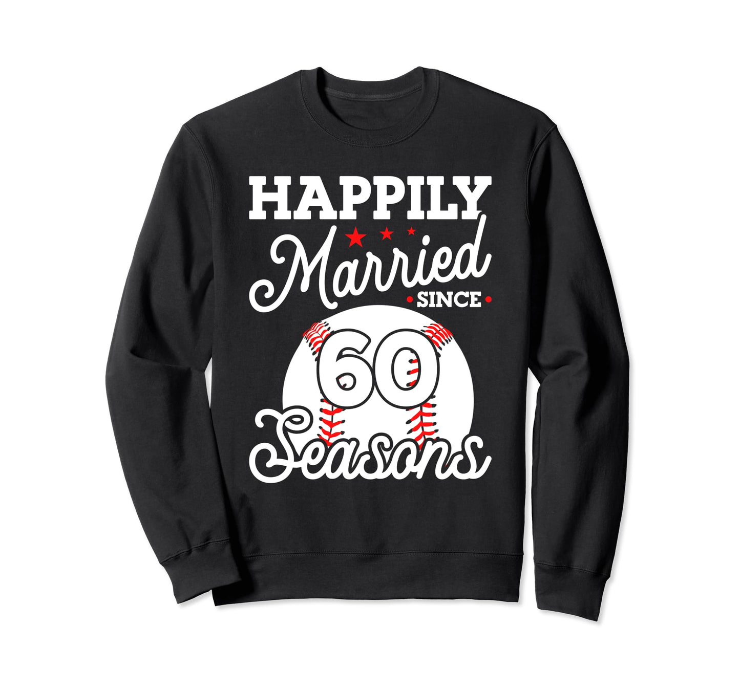 60Th Wedding Anniversary Sweatshirt - Casual Everyday Wear for Adults - T-Shirt, Sweatshirt, Hoodie