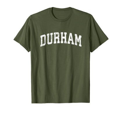 Durham North Carolina Nc Varsity Sports T-Shirt - Unique Graphic Unisex - T-Shirt, Sweatshirt, Hoodie