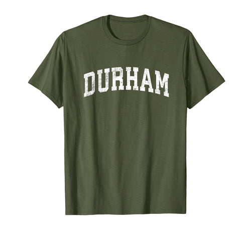 Durham North Carolina Nc Varsity Sports T-Shirt - Unique Graphic Unisex - T-Shirt, Sweatshirt, Hoodie