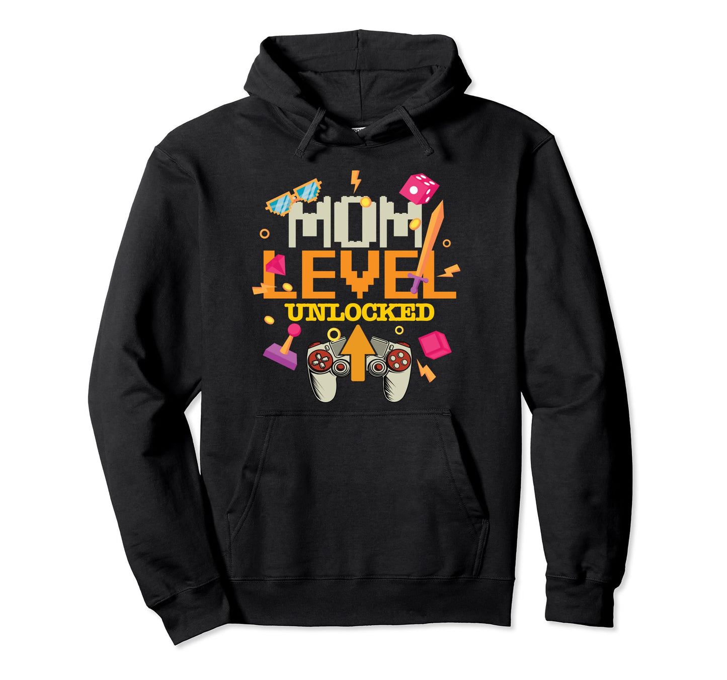 Gamer Mom Mothers Day Gift Gaming Mom Hoodie - Novelty Apparel Men Women - T-Shirt, Sweatshirt, Hoodie
