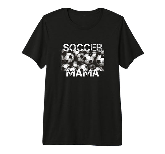 Sports Soccer Mother Mom Game Day T-Shirt - Trendy Graphic for Adults - T-Shirt, Sweatshirt, Hoodie