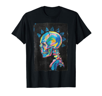 Aesthetic Streetwear Skull T-Shirt - Fun Novelty Design Unisex - T-Shirt, Sweatshirt, Hoodie