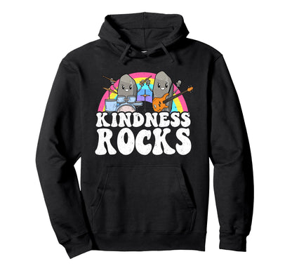 Anti Bullying Rainbow Hippie Music Hoodie - Streetwear Style Men Women - T-Shirt, Sweatshirt, Hoodie