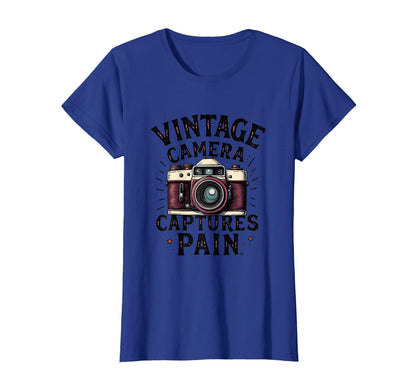 Camera Captures Pain Emo T-Shirt - Unique Graphic Unisex - T-Shirt, Sweatshirt, Hoodie
