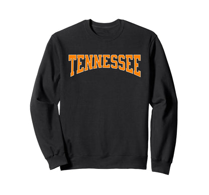 Throwback Tennessee Varsity Nashville Sweatshirt - Graphic Print Men Women - T-Shirt, Sweatshirt, Hoodie
