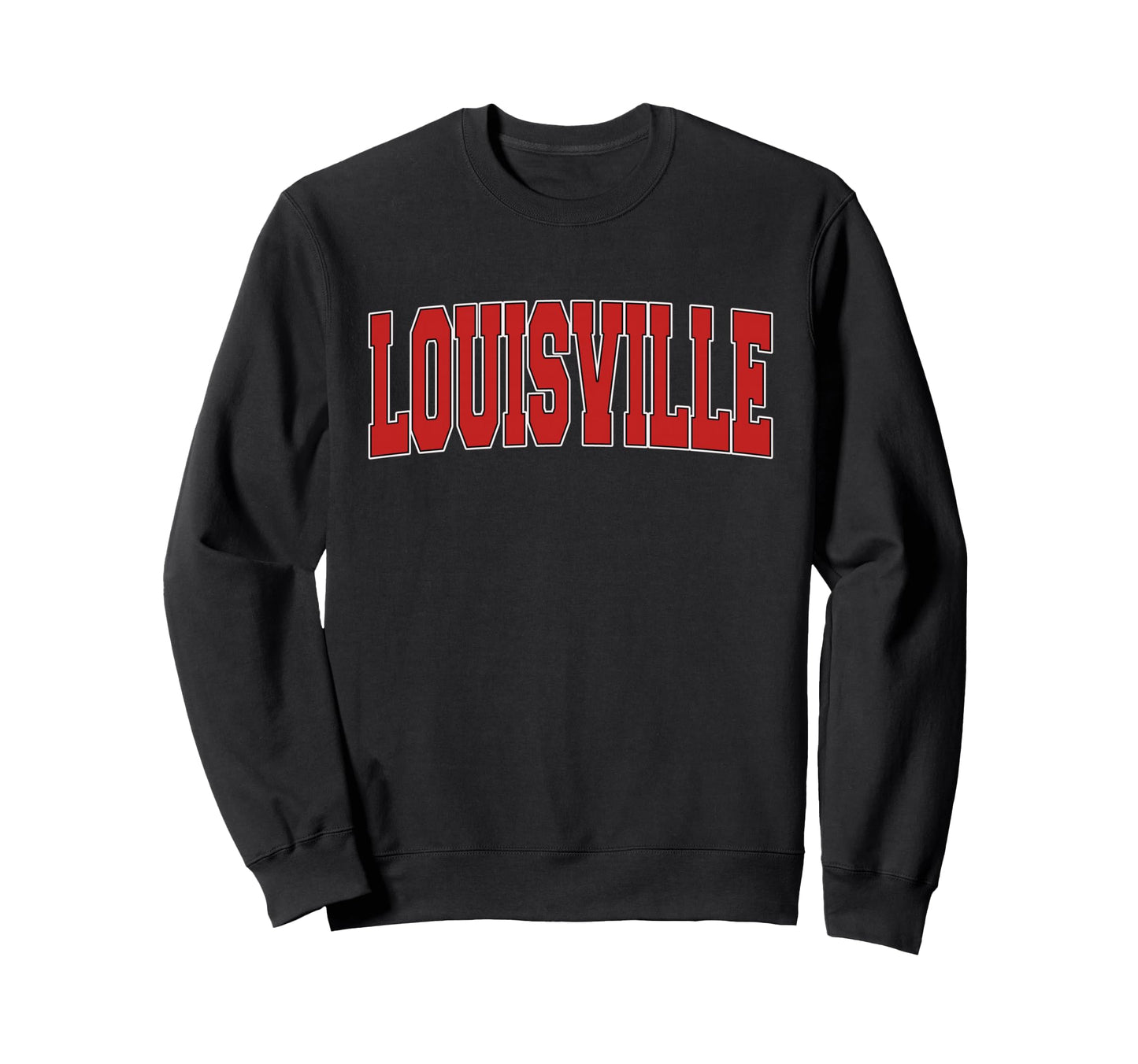 Louisville Ky Kentucky Varsity Usa Sweatshirt - Minimalist Print Men Women - T-Shirt, Sweatshirt, Hoodie