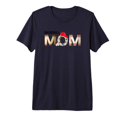 Baseball Mom Sports Enthusiast Tri Blend T-Shirt - Trendy Graphic Men Women - T-Shirt, Sweatshirt, Hoodie