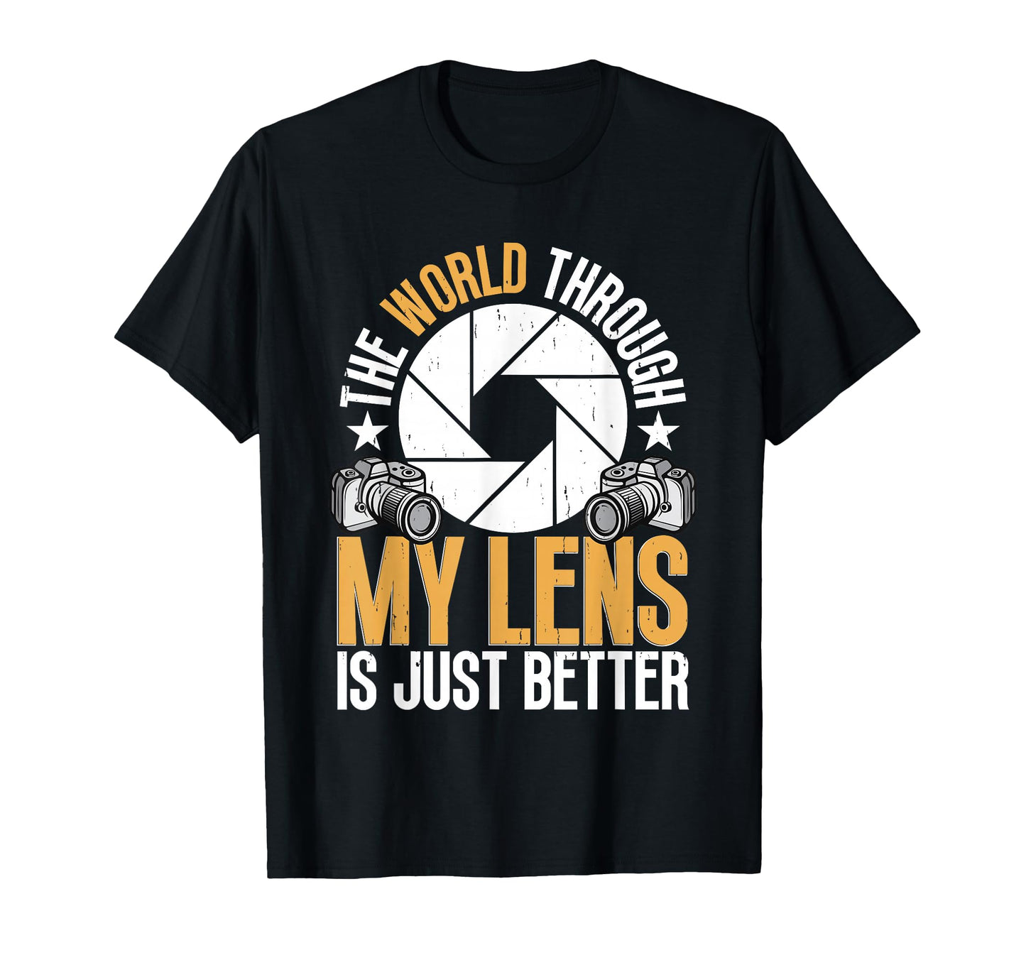 Photo Camera Photographer Flash T-Shirt - Custom Art Print Men Women - T-Shirt, Sweatshirt, Hoodie