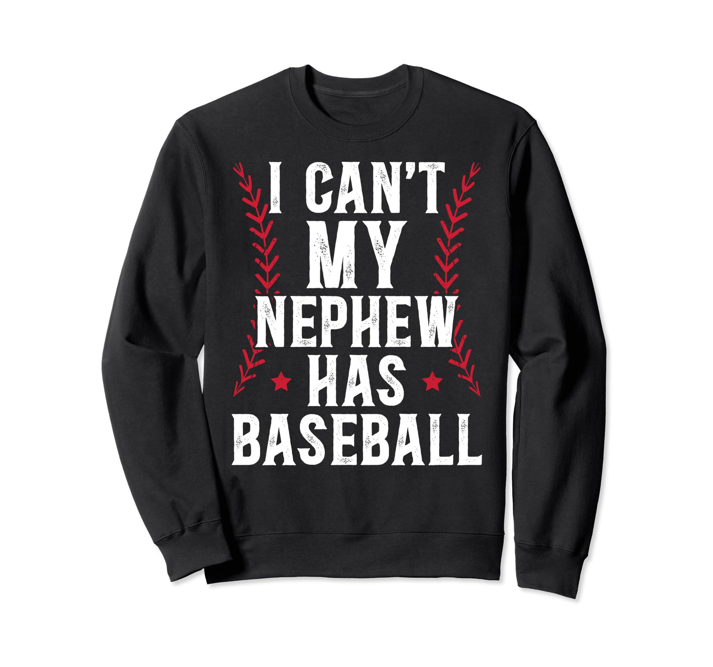 My Nephew Has Baseball Uncle Sweatshirt - Minimalist Print Men Women - T-Shirt, Sweatshirt, Hoodie