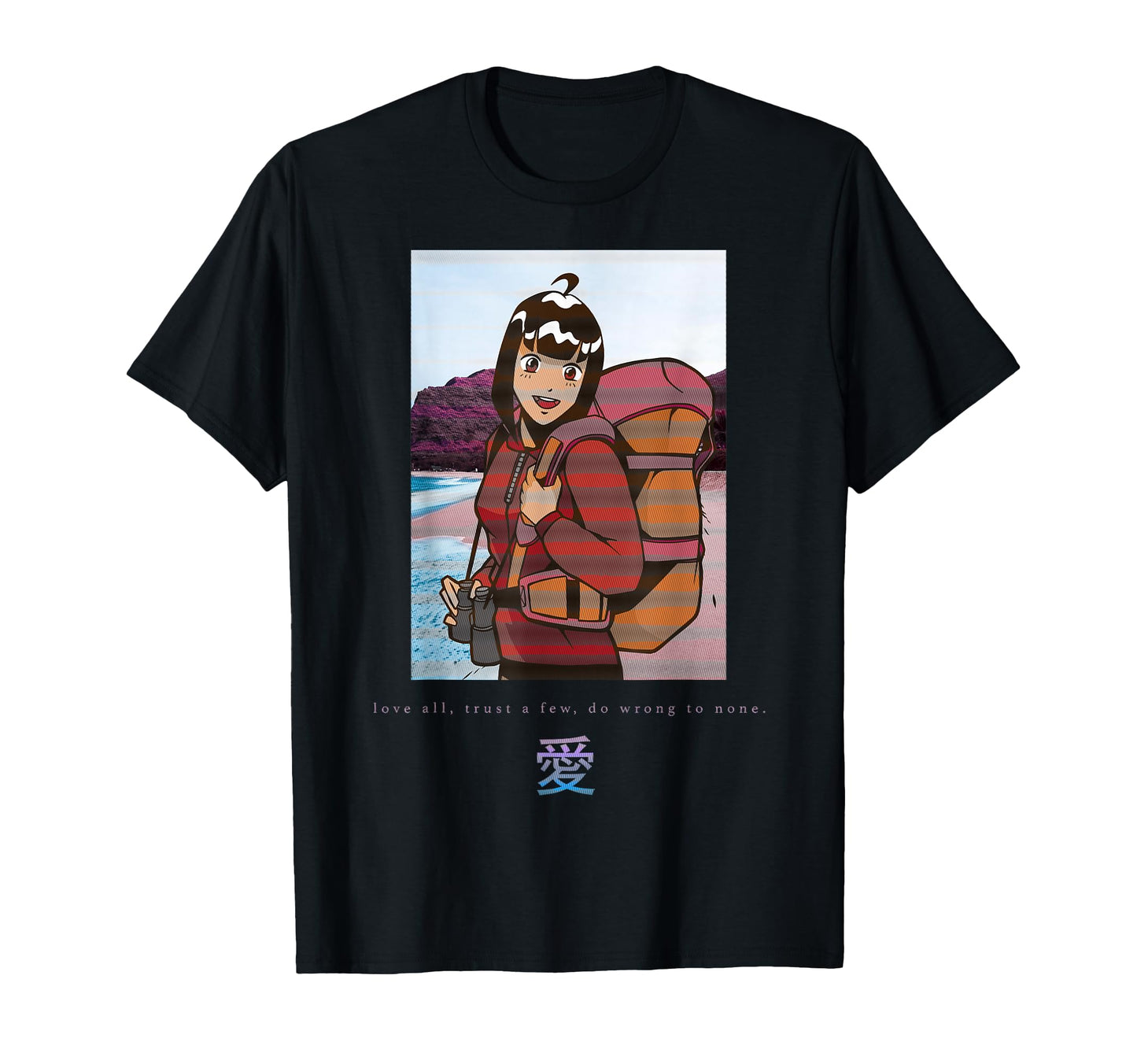 Anime Love Japanese Aesthetic T-Shirt - Fun Novelty Design Unisex - T-Shirt, Sweatshirt, Hoodie