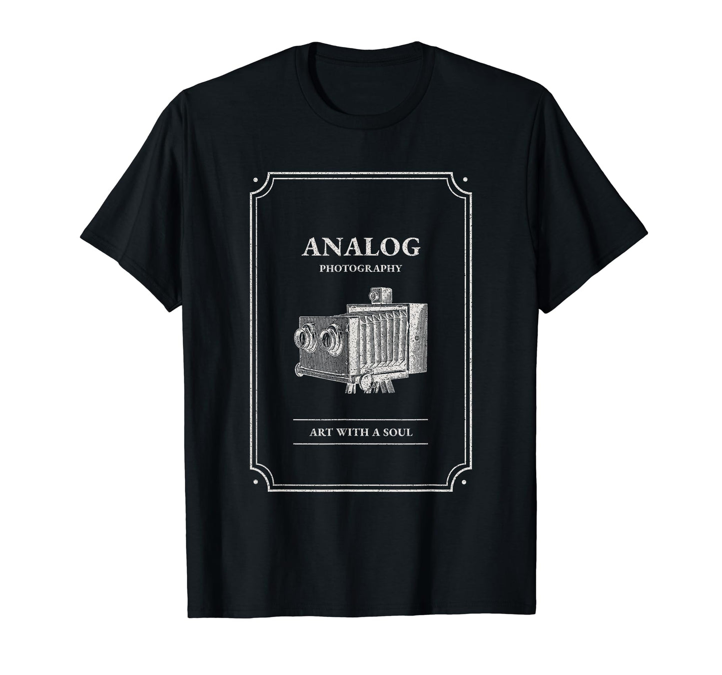 Analog Photography Art Soul Camera T-Shirt - Graphic Print Men Women - T-Shirt, Sweatshirt, Hoodie