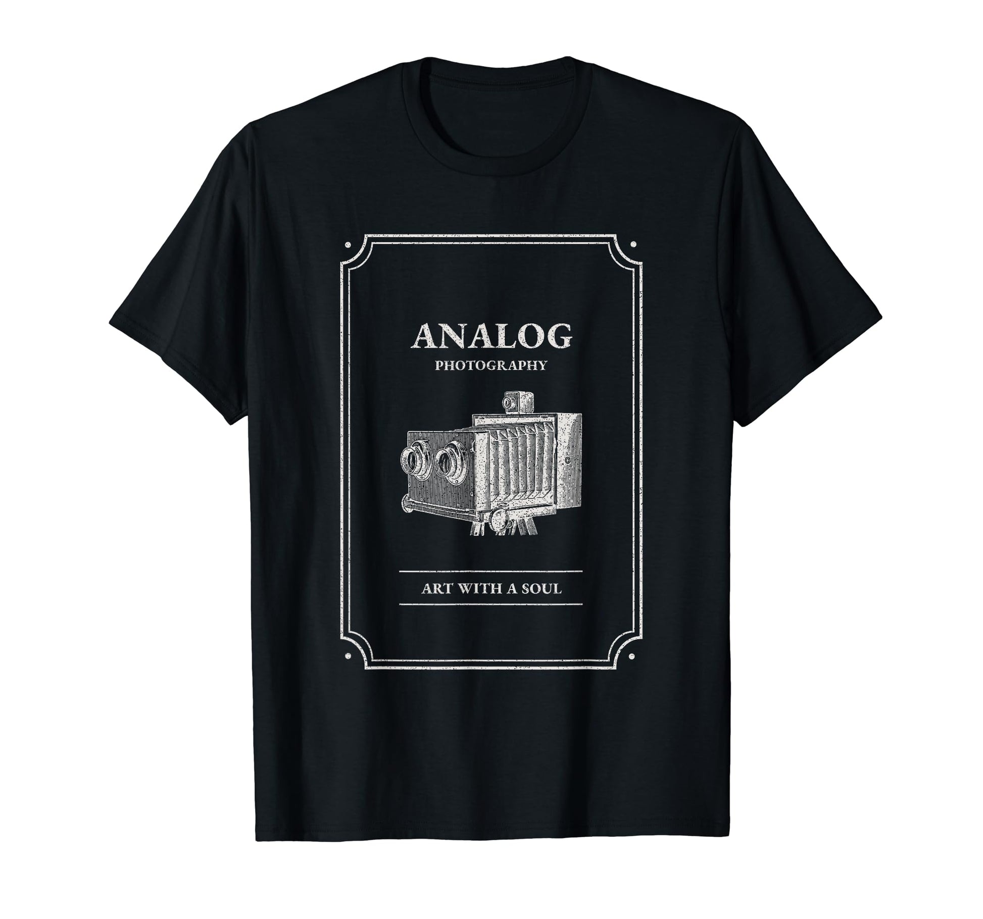 Analog Photography Art Soul Camera T-Shirt - Graphic Print Men Women - T-Shirt, Sweatshirt, Hoodie