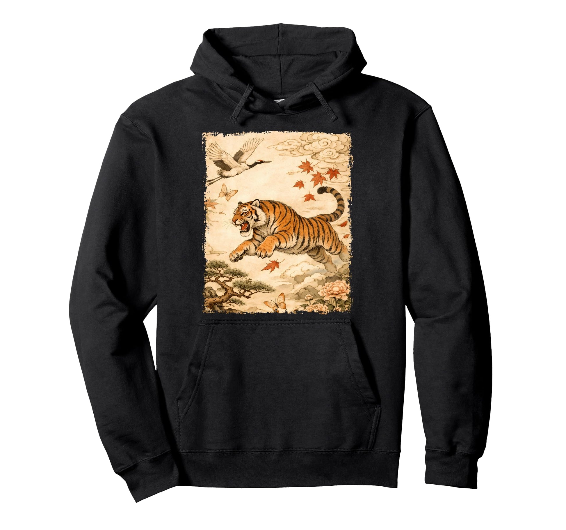 Tiger Hoodie - Novelty Apparel Men Women - T-Shirt, Sweatshirt, Hoodie