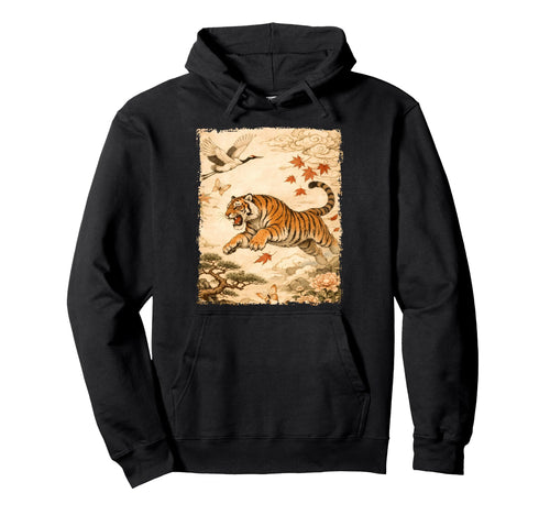 Tiger Hoodie - Novelty Apparel Men Women - T-Shirt, Sweatshirt, Hoodie