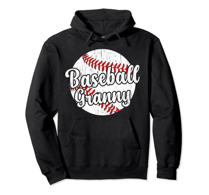 Baseball Granny Grandma Best Hoodie - Casual Everyday Wear for Adults - T-Shirt, Sweatshirt, Hoodie