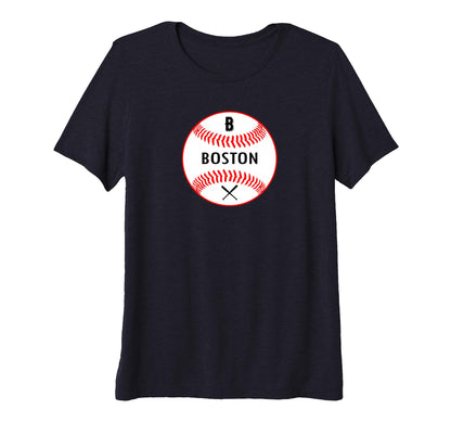 Boston Baseball Boston Massachusetts T-Shirt - Fun Novelty Design Unisex - T-Shirt, Sweatshirt, Hoodie