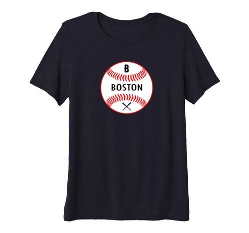 Boston Baseball Boston Massachusetts T-Shirt - Fun Novelty Design Unisex - T-Shirt, Sweatshirt, Hoodie
