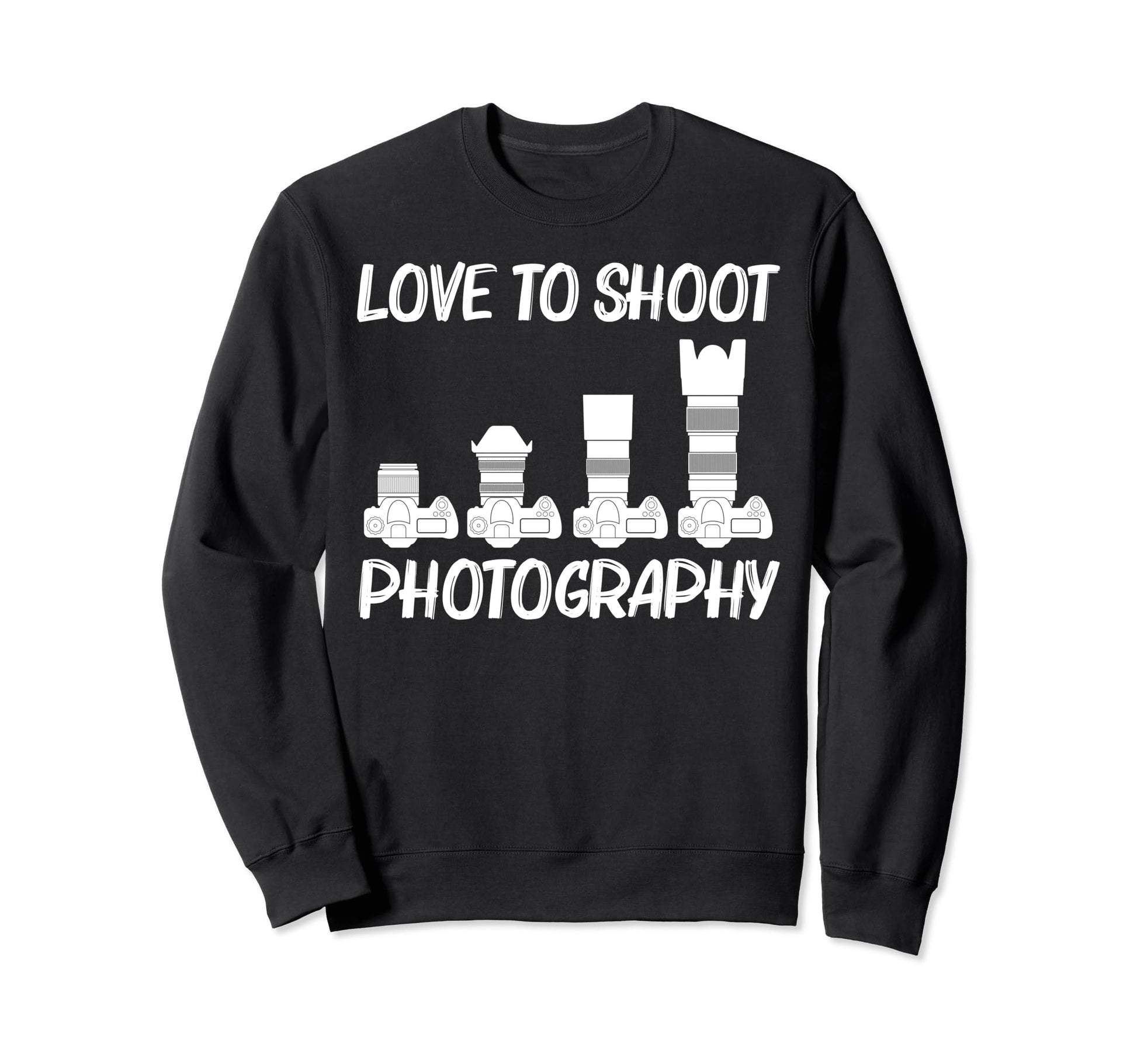Photography Art Photographer Sweatshirt - Minimalist Print Men Women - T-Shirt, Sweatshirt, Hoodie