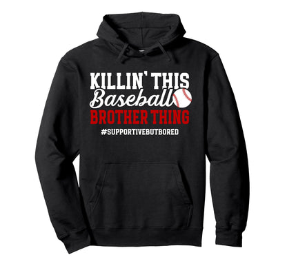 This Baseball Brother Thing Brother Hoodie - Aesthetic Graphic Unisex - T-Shirt, Sweatshirt, Hoodie