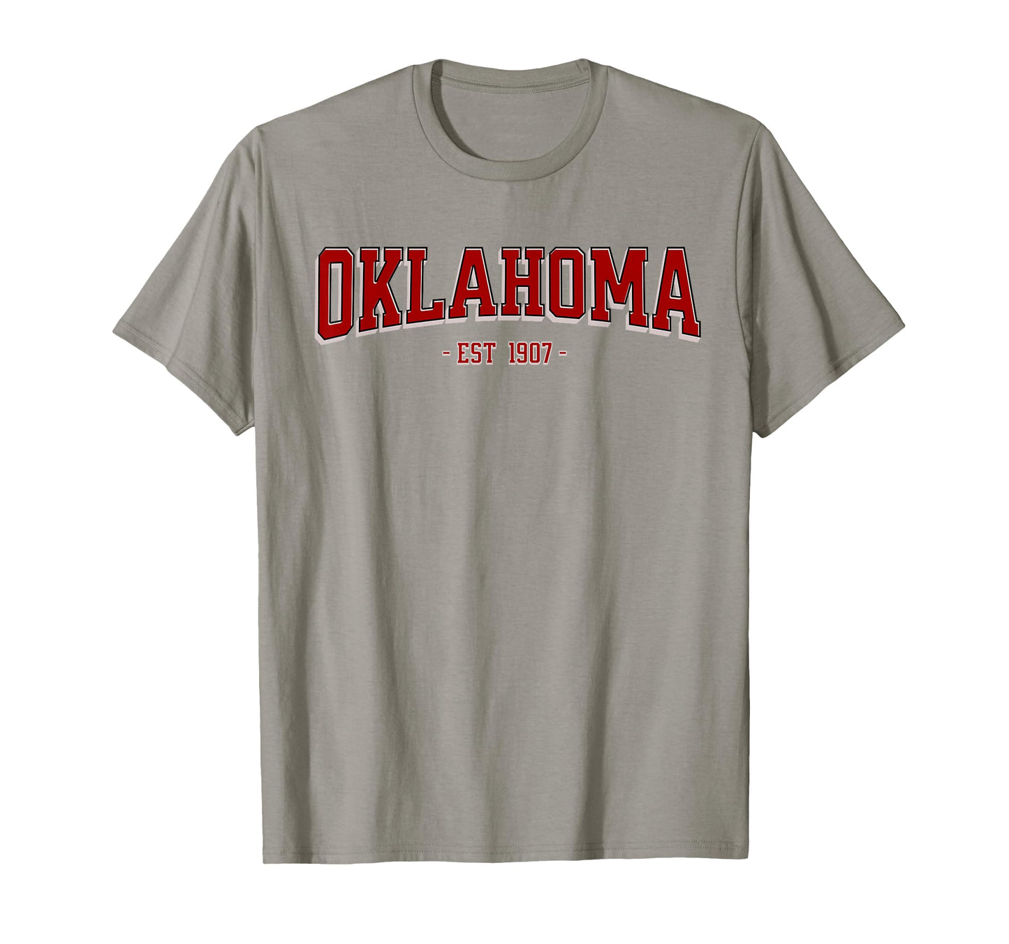 Ok Varsity Oklahoma T-Shirt - Casual Everyday Wear Unisex - T-Shirt, Sweatshirt, Hoodie