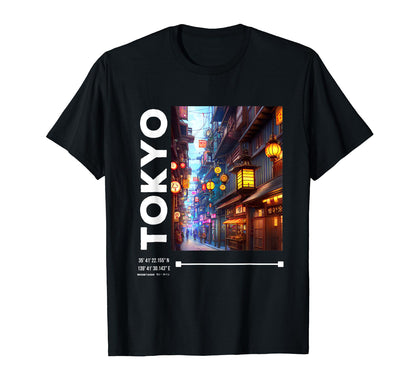 90S Lofi Tokyo Japanese Streetwear T-Shirt - Novelty Apparel Unisex - T-Shirt, Sweatshirt, Hoodie