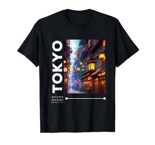 90S Lofi Tokyo Japanese Streetwear T-Shirt - Novelty Apparel Unisex - T-Shirt, Sweatshirt, Hoodie