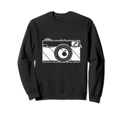 Camera Photography Lover Photographer Sweatshirt - Graphic Print Unisex - T-Shirt, Sweatshirt, Hoodie