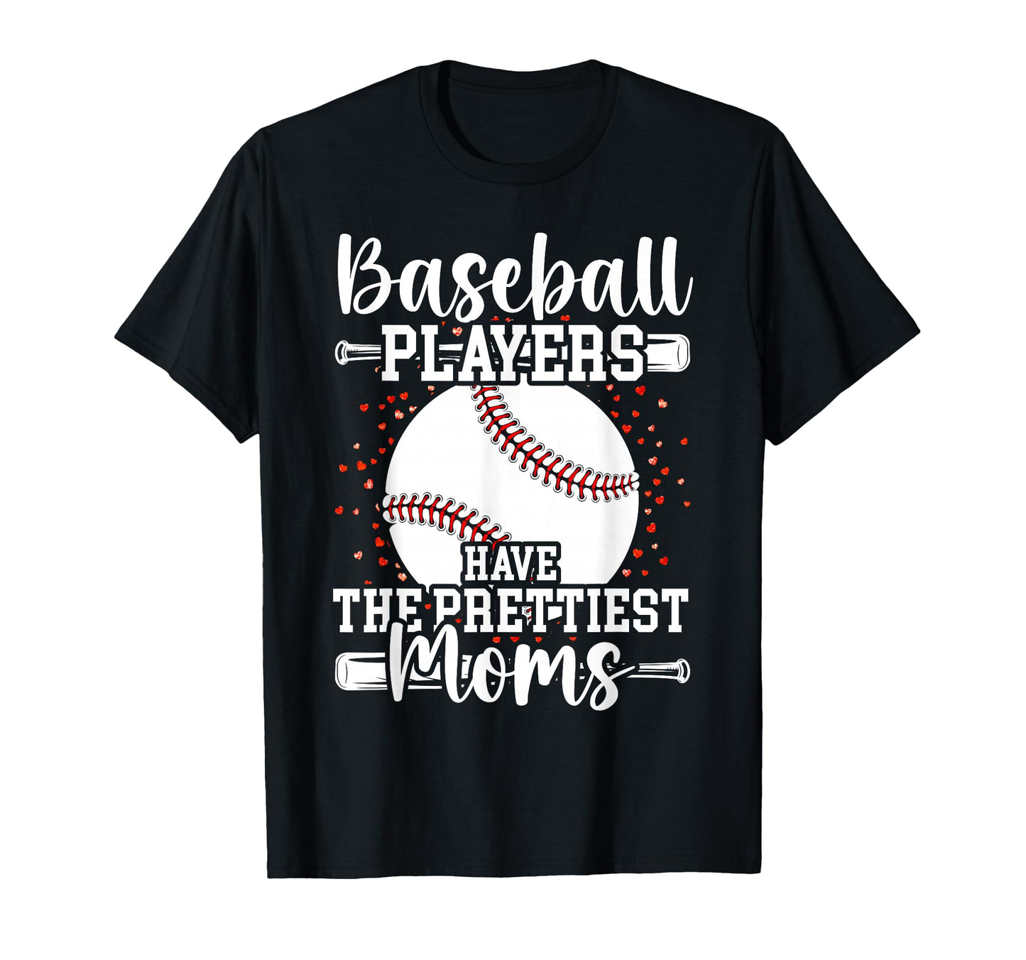 Baseball Players Have Prettiest T-Shirt - Aesthetic Graphic for Adults - T-Shirt, Sweatshirt, Hoodie