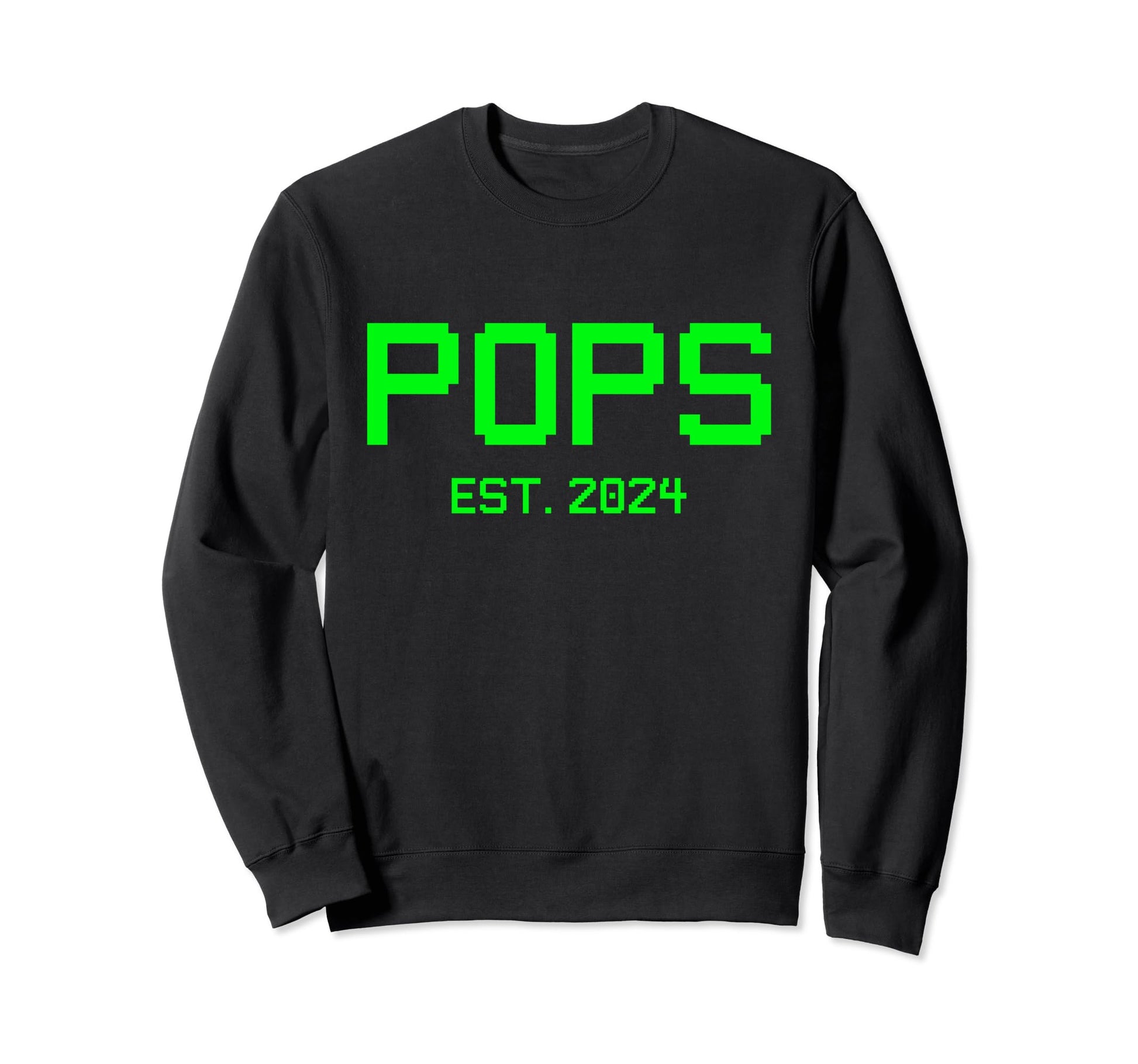 Pops Est 2024 Gamer Pops 2024 New Sweatshirt - Novelty Apparel Unisex - T-Shirt, Sweatshirt, Hoodie