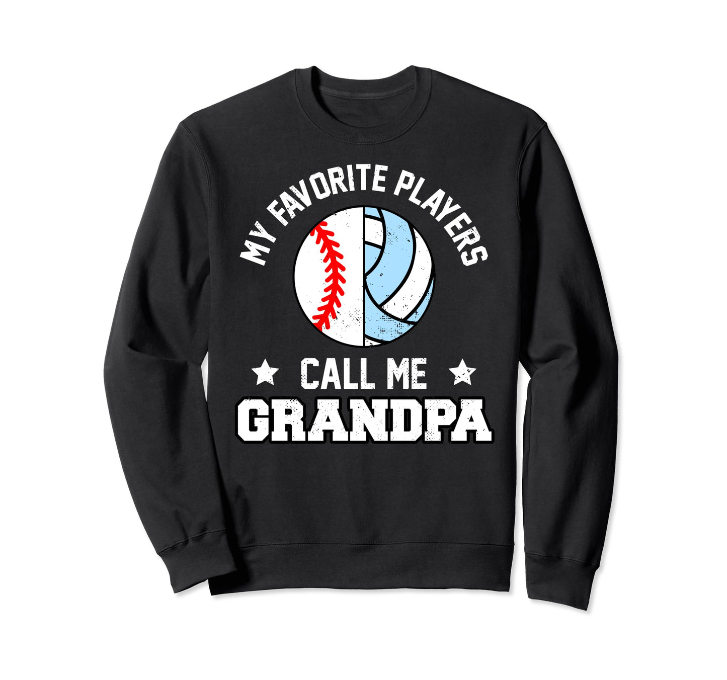 My Favorites Baseball Volleyball Sweatshirt - Minimalist Print for Adults - T-Shirt, Sweatshirt, Hoodie