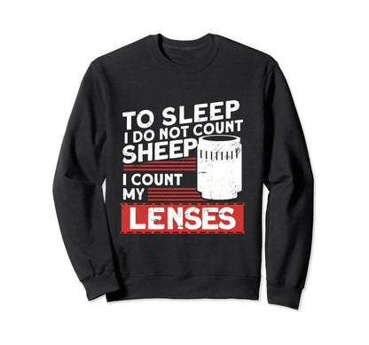 Photographer Photography Camera Sweatshirt - Graphic Print for Adults - T-Shirt, Sweatshirt, Hoodie