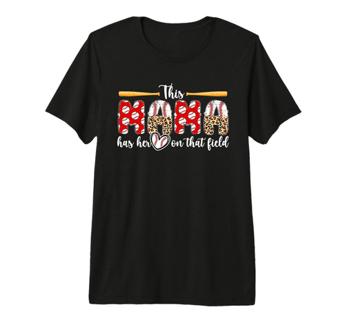 Proud Baseball Mama Baseball Mom T-Shirt - Streetwear Style Men Women - T-Shirt, Sweatshirt, Hoodie