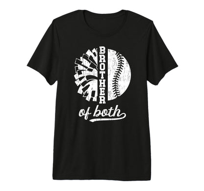 Brother Both Brother Baseball Player T-Shirt - Custom Art Print for Adults - T-Shirt, Sweatshirt, Hoodie