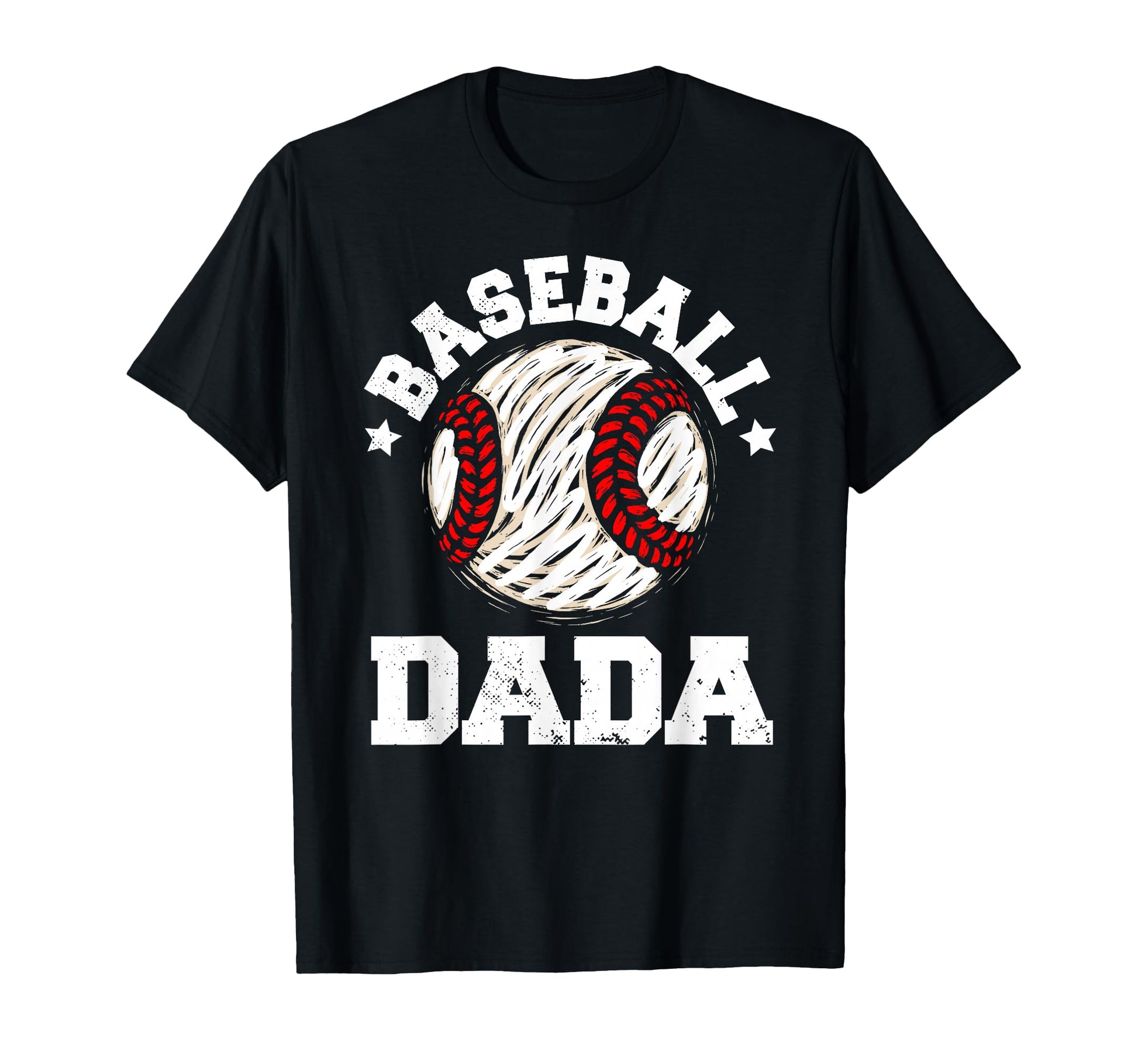 Baseball Dada Distressed Funny Baseball T-Shirt - Streetwear Style Unisex - T-Shirt, Sweatshirt, Hoodie