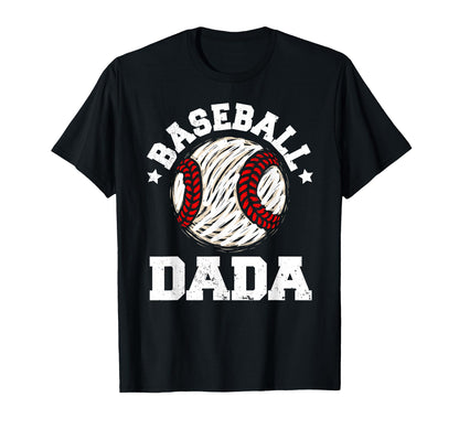 Baseball Dada Distressed Funny Baseball T-Shirt - Streetwear Style Unisex - T-Shirt, Sweatshirt, Hoodie