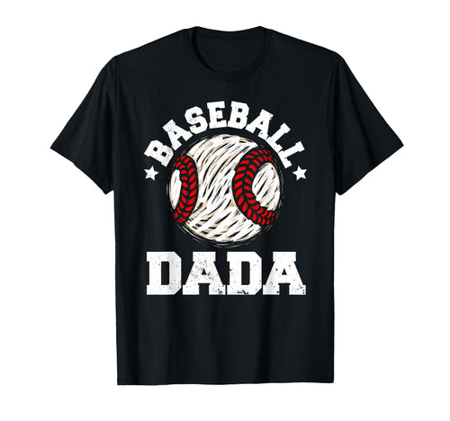 Baseball Dada Distressed Funny Baseball T-Shirt - Streetwear Style Unisex - T-Shirt, Sweatshirt, Hoodie