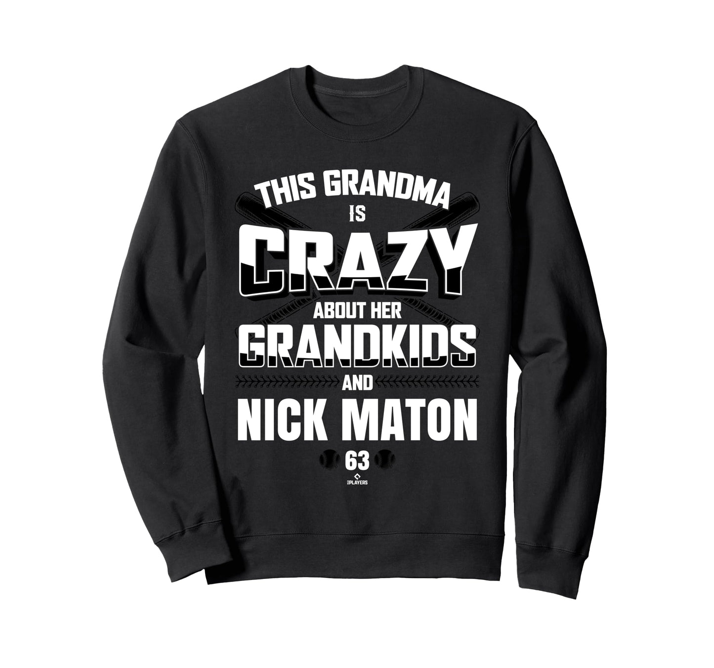 Grandma Crazy Nick Maton Baltimore Sweatshirt - Aesthetic Graphic Unisex - T-Shirt, Sweatshirt, Hoodie