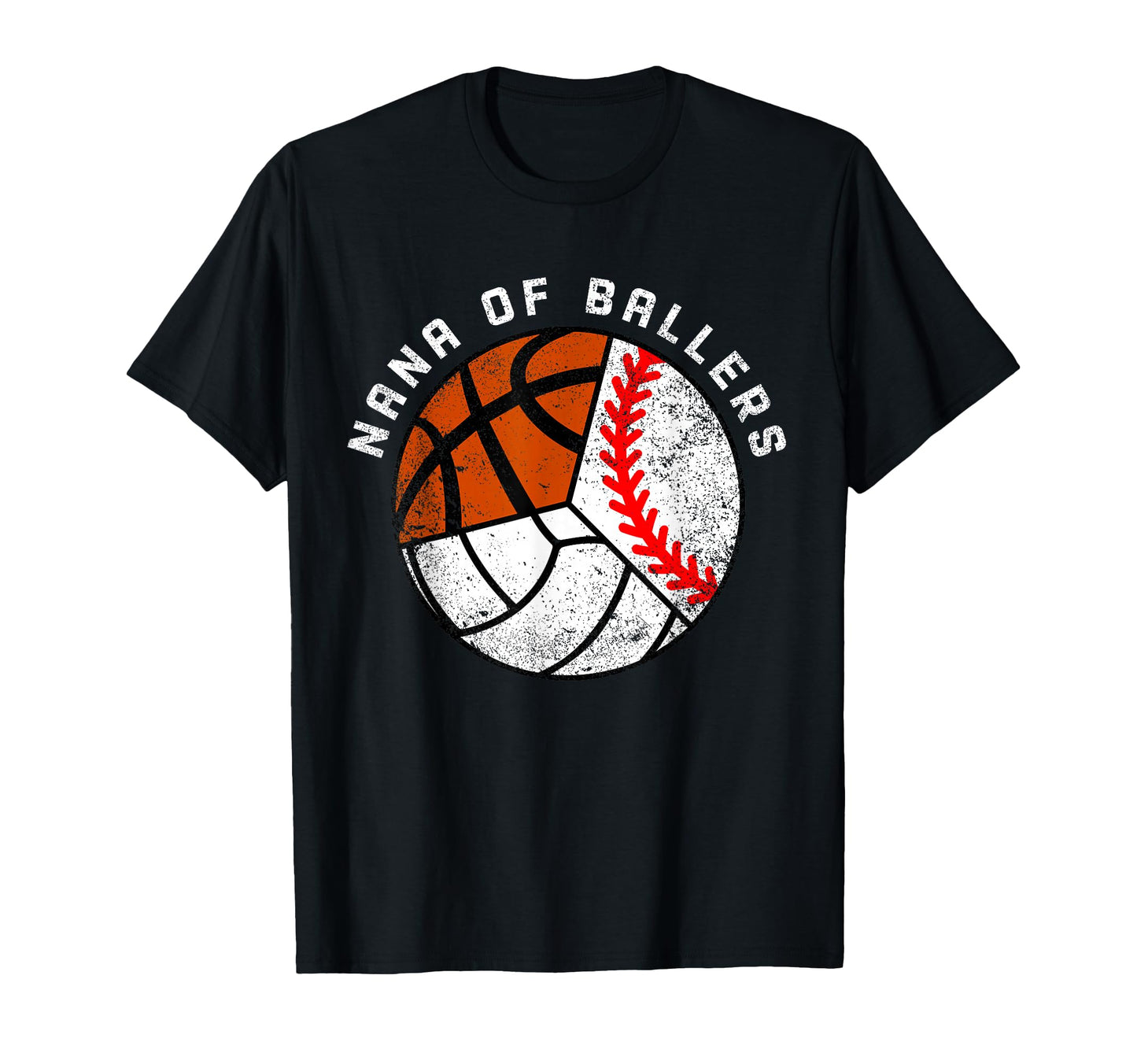 Nana Ballers Funny Baseball T-Shirt - Novelty Apparel for Adults - T-Shirt, Sweatshirt, Hoodie
