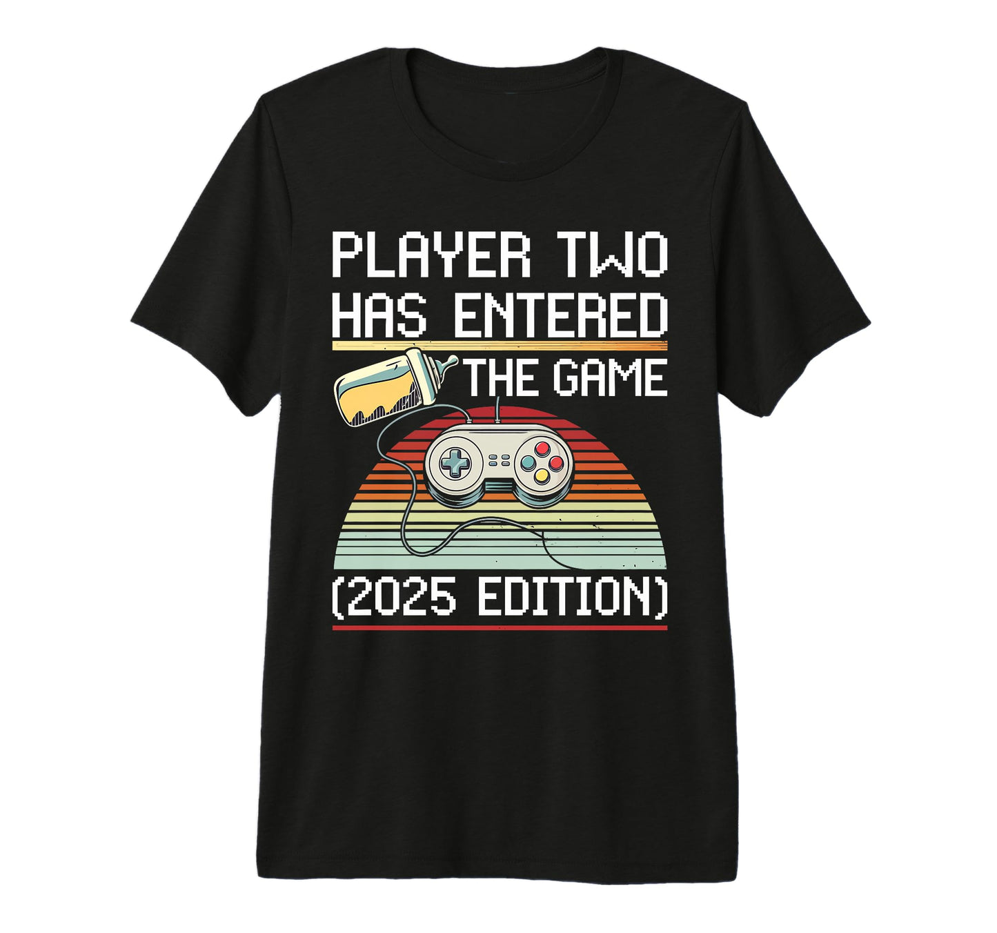 Video Gamer Dad Fathers Day 2025 Player T-Shirt - Graphic Print Men Women - T-Shirt, Sweatshirt, Hoodie