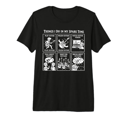 Things I Do My Spare Time Heavy Metal T-Shirt - Graphic Print Men Women - T-Shirt, Sweatshirt, Hoodie