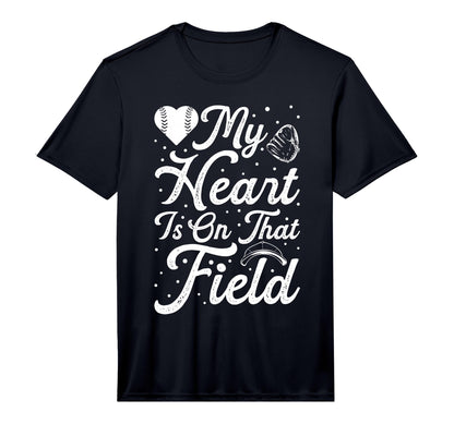 Mens Baseball Mom Performance T-Shirt - Fun Novelty Design Men Women - T-Shirt, Sweatshirt, Hoodie