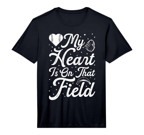 Mens Baseball Mom Performance T-Shirt - Fun Novelty Design Men Women - T-Shirt, Sweatshirt, Hoodie