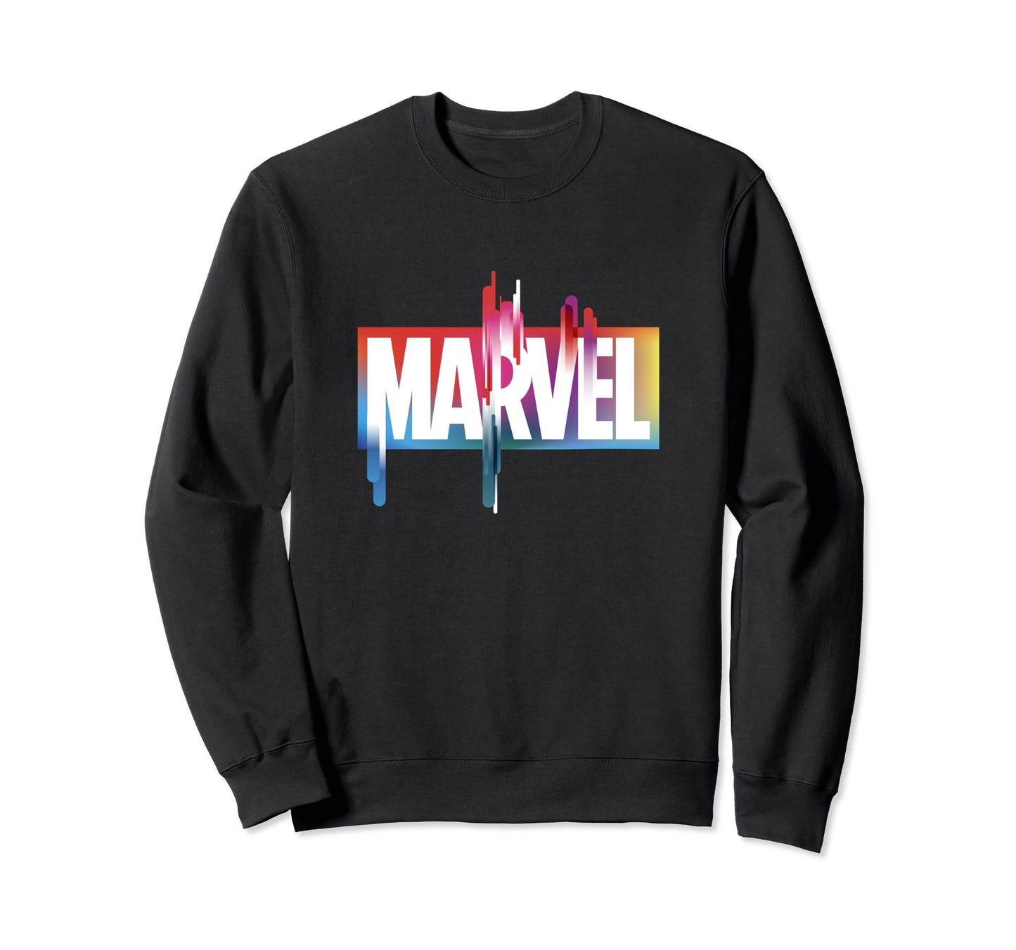 Marvel Comics Rainbow Paint Sweatshirt - Fun Novelty Design Men Women - T-Shirt, Sweatshirt, Hoodie