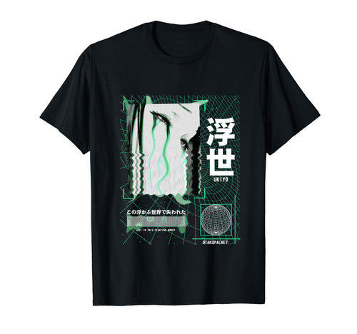 Grunge Vaporwave Anime T-Shirt - Casual Everyday Wear for Adults - T-Shirt, Sweatshirt, Hoodie