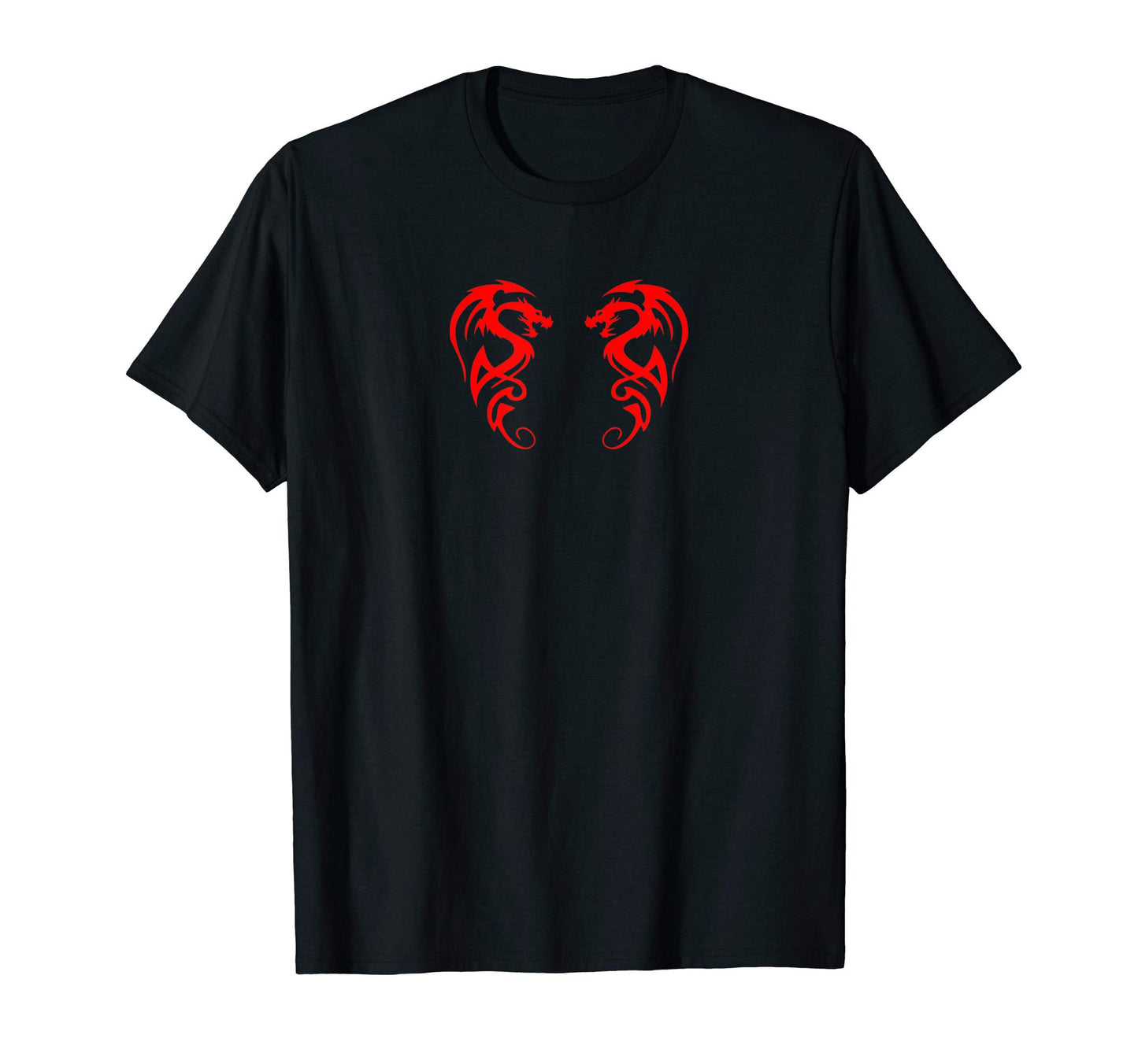 Tribal Dragons Aesthetic Soft Grunge E T-Shirt - Unique Graphic Men Women - T-Shirt, Sweatshirt, Hoodie