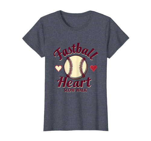Fastball Heart Slow Walk Womens T-Shirt - Streetwear Style for Adults - T-Shirt, Sweatshirt, Hoodie