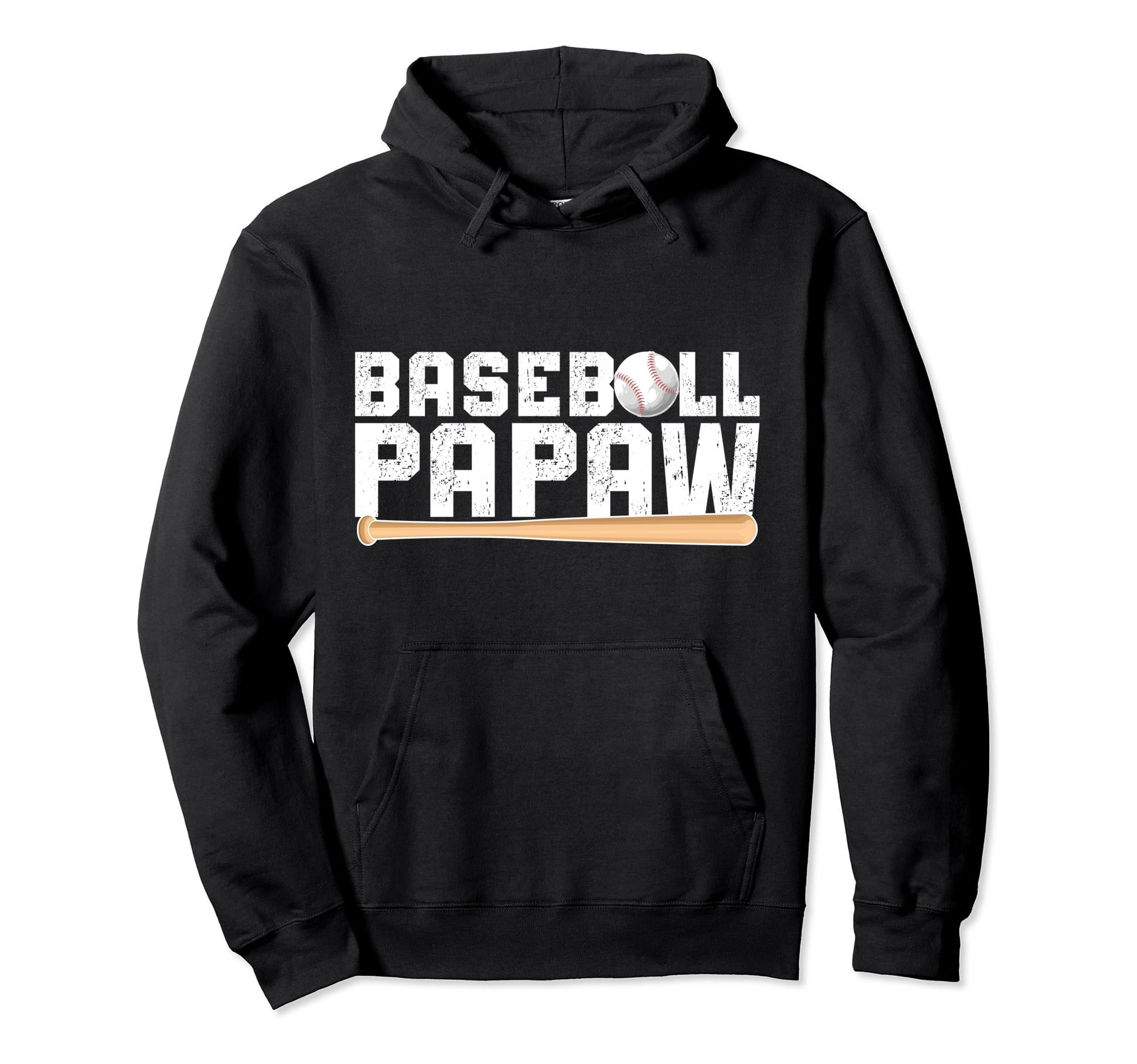 Baseball Papaw Proud Grandpa Papaw Hoodie - Fun Novelty Design Unisex - T-Shirt, Sweatshirt, Hoodie