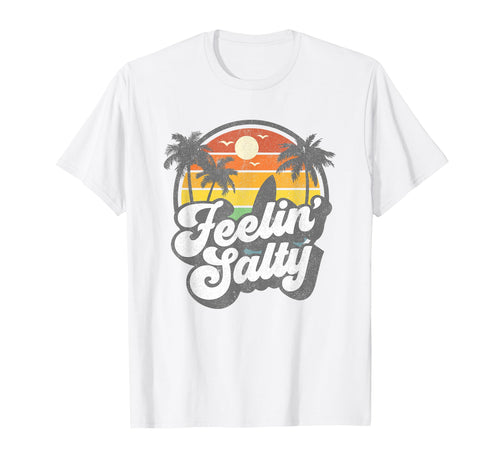 Feeling Salty Island Vacation Surfing T-Shirt - Unique Graphic for Adults - T-Shirt, Sweatshirt, Hoodie